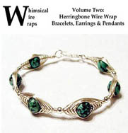 Learn how to create wire wrap jewelry matching sets.